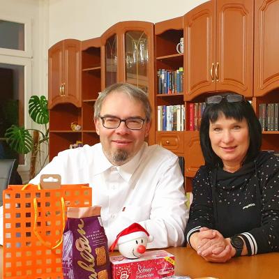 Weihnachtsfeier mit 