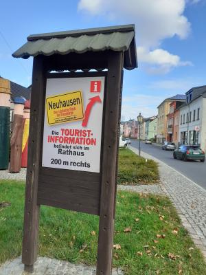 Hinweisschild 